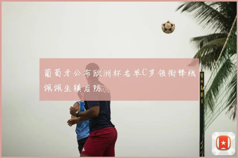 葡萄牙公布欧洲杯名单C罗领衔锋线佩佩坐镇后防