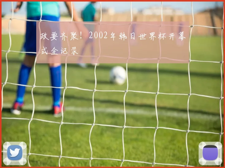 政要齐聚！2002年韩日世界杯开幕式全记录